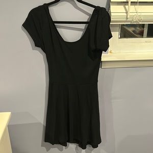 Black flowy dress